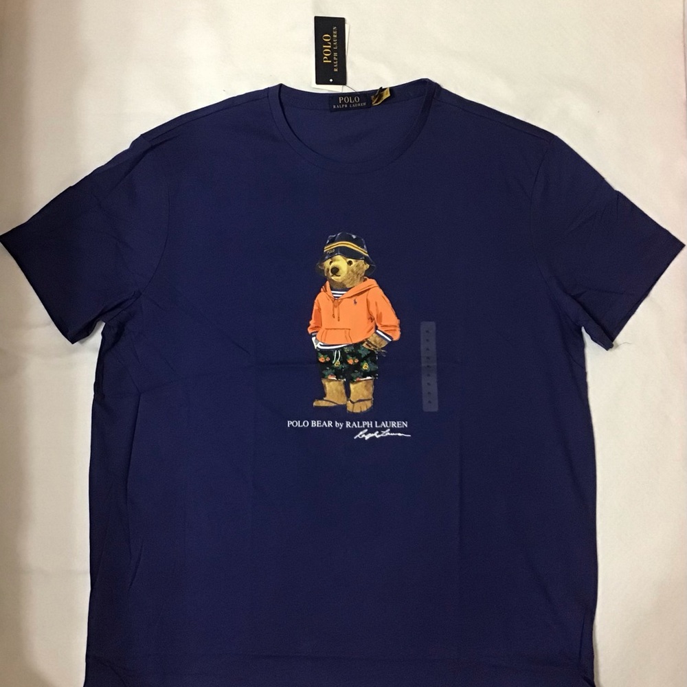 NWT POLO RALPH LAUREN COTTON BEAR T-SHIRT